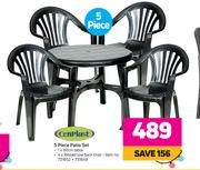 Cenplast 5 Piece Patio Set