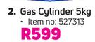Cadac 5Kg Gas Cylinder-Each