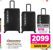 Discovery Adventures 3 Piece PP Set Char-Per Set