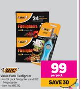 Bic Value Pack Firelighter -Per Pack