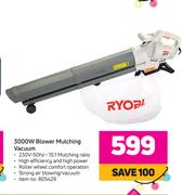 Ryobi 3000W Blower Mulching Vacuum