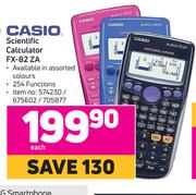 Casio Scientific Calculator FX-82 ZA-Each