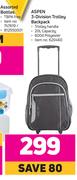Aspen 3 Division Trolley Backpack