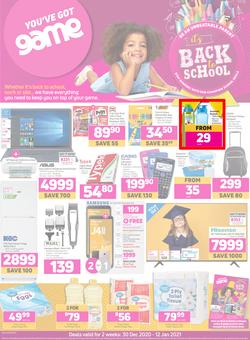 Game : Its Back To School (30 December 2020 - 12 January 2021), page 1