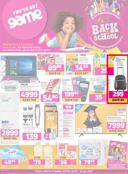 Game : Its Back To School (30 December 2020 - 12 January 2021), page 1