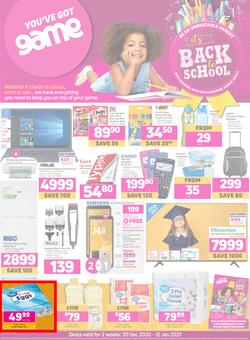 Game : Its Back To School (30 December 2020 - 12 January 2021), page 1