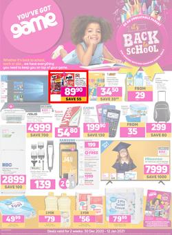 Game : Its Back To School (30 December 2020 - 12 January 2021), page 1