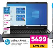 HP Intel Celeron Notebook