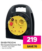 Digitech 10m Cassette Extension Reel