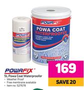 Powafix 5L Powa Coat Waterproofer