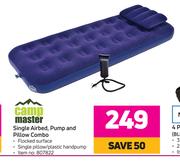 Inflatable bed sales game