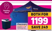 Discovery Adventures 20 Gazebo + 26L Chilling Cooler Box-For Both