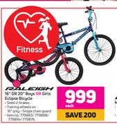 Raleigh 16" Or 20" Boys Or Girls Eclipse Bicycle-Each