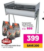 Expert Grill SS Large Adjustable Braai