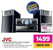 JVC 2.0 Channel DVD Micro Hi Fi UX-DN500