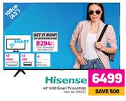 Hisense 43" UHD Smart TV 43A7100