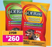 Ol'Roy Dog Food Assorted-For 2 x 8kg