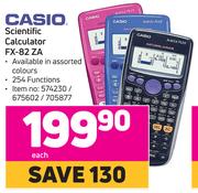 Casio Scientific Calculator FX-82ZA-Each
