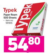 Typek Paper Ream 500 Sheets