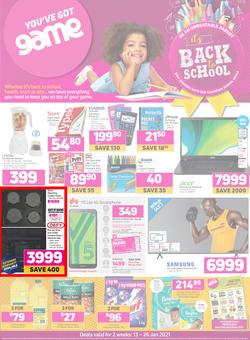 Game : It's Back To School (13 January - 26 January 2021), page 1