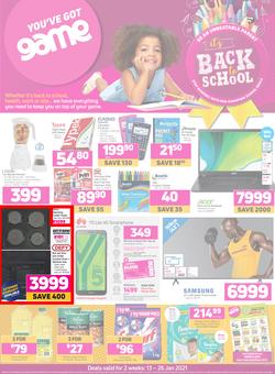 Game : It's Back To School (13 January - 26 January 2021), page 1