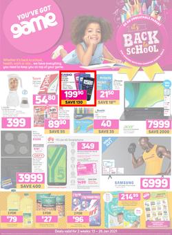 Game : It's Back To School (13 January - 26 January 2021), page 1