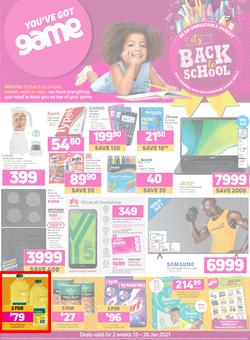 Game : It's Back To School (13 January - 26 January 2021), page 1