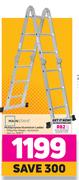 Mainstays Multipurpose Aluminium Ladder