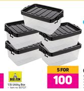 Big Jim 1.5L Utility Box-For 5