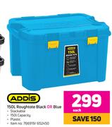Addis 150L Roughtote Black Or Blue-Each