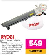 Ryobi 3000W Blower Mulching Vacuum