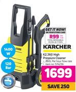 Karcher K2.360 High Pressure Cleaner