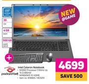 Packard Bell Intel Celeron Notbook