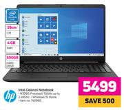 HP Intel Celeron Notebook