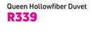 Always Home Queen Hollowfiber Duvet