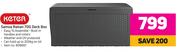 Keter Samoa Rattan 70G Deck Box