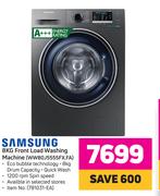 Samsung 8Kg Front Load Washing Machine WW80J5555FX.FA