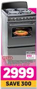 Defy 4 Solid Plate Stove Compact Black STOVE DSS514