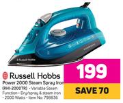 Russell Hobbs Power 2000 Steam Spray Iron RHI-2000TR