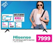 Hisense 55" (139cm) UHD Smart LED TV 55A7100