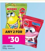 Jake Jellies Assorted-For Any 2 x 100g