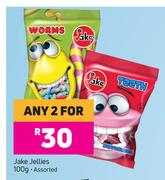Jake Jellies Assorted-For Any 2 x 100g