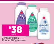 Johnson's Baby Powder Assorted-400g Each
