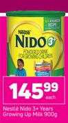 0Nestle Nido 3+ Years Growing Up Milk-900g Each