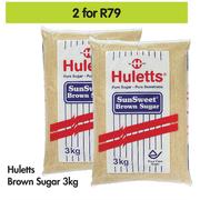 2Huletts Brown Sugar-For 2 x 3kg