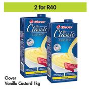 Clover Vanilla Custard-For 2 x 1kg