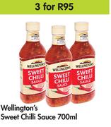 Wellington's Sweet Chilli Sauce-For 3 x 700ml