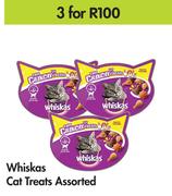 Whiskas cat Treats Assorted-For 3