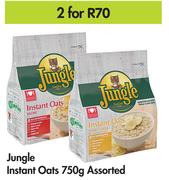 Jungle Instant Oats Assorted-For 2 x 750g
