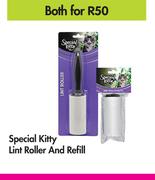 Special Kitty Lint Roller & Refill-Both For